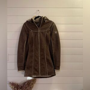 Kuhl Dani Sherpa Trench Softshell Jacket Women’s Medium EUC